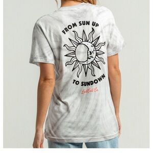 Ribbed crew neckline Tee